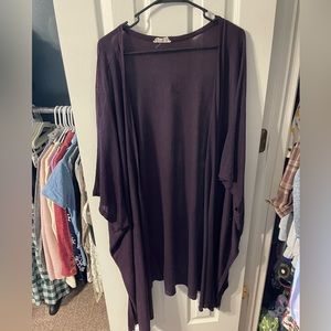 Oversized batwing cardi
